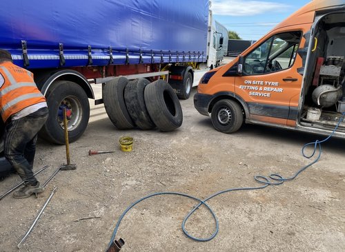 On Site Tyre Supply and Repair Service